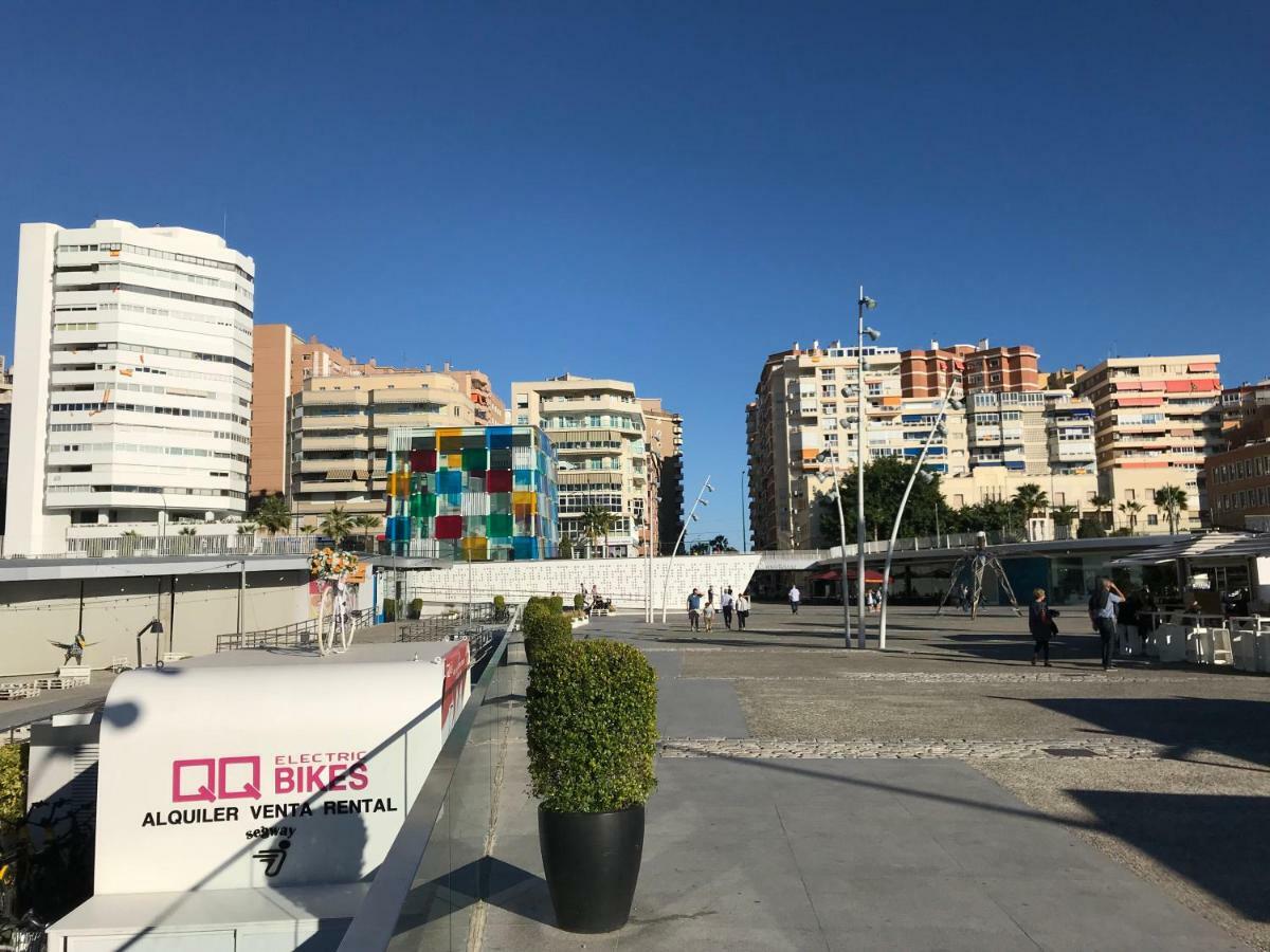 Malagueta Blue Appartement Málaga Buitenkant foto