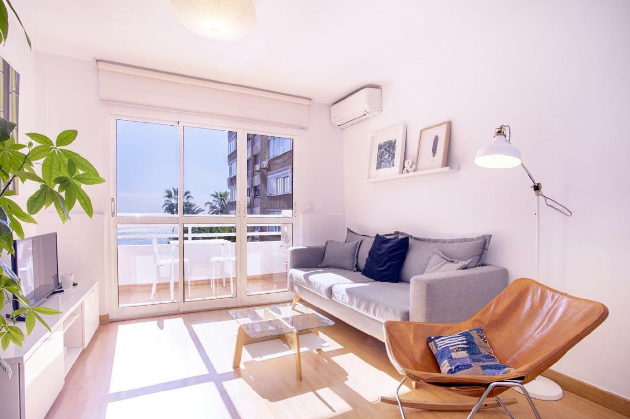 Malagueta Blue Appartement Málaga Buitenkant foto