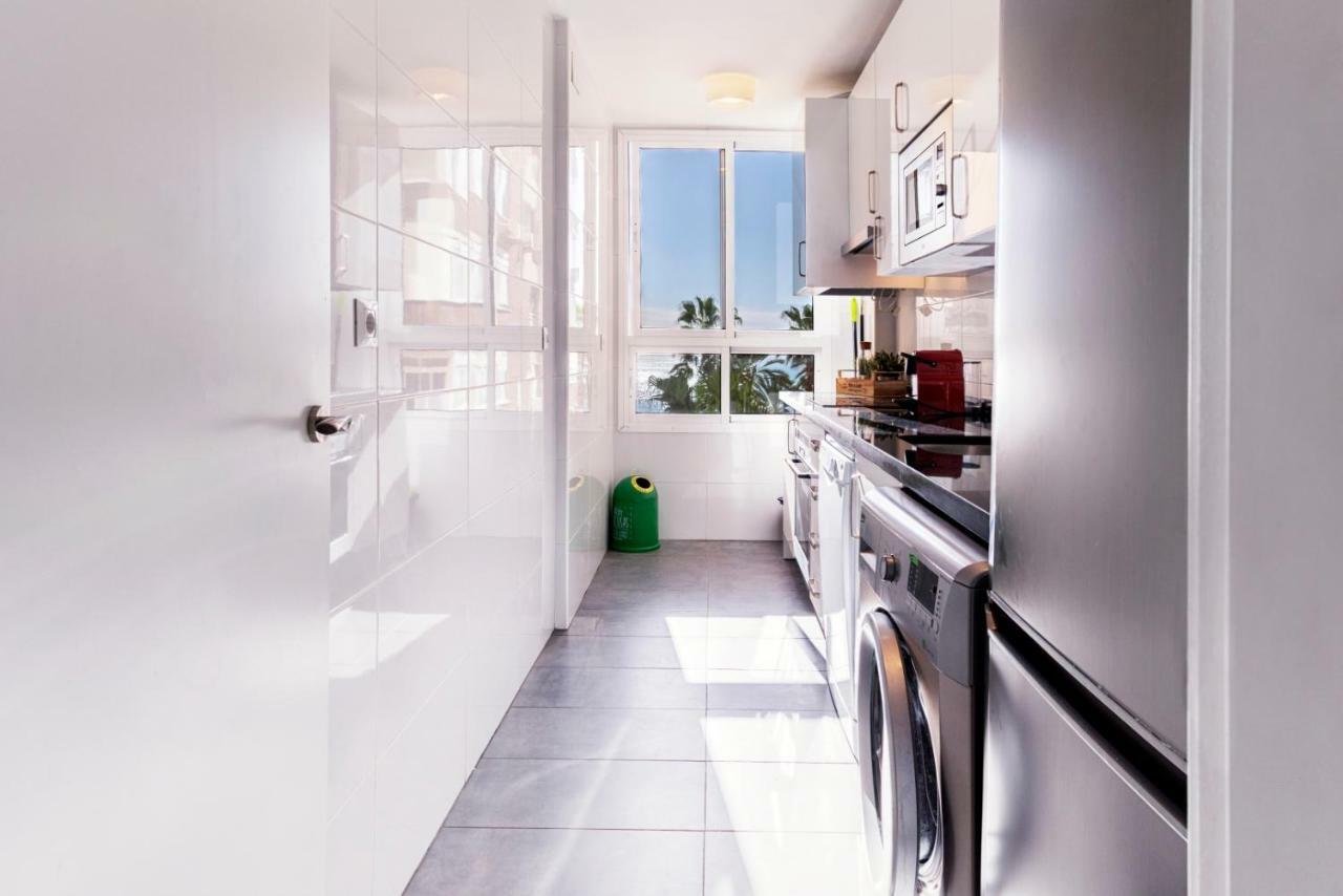 Malagueta Blue Appartement Málaga Buitenkant foto