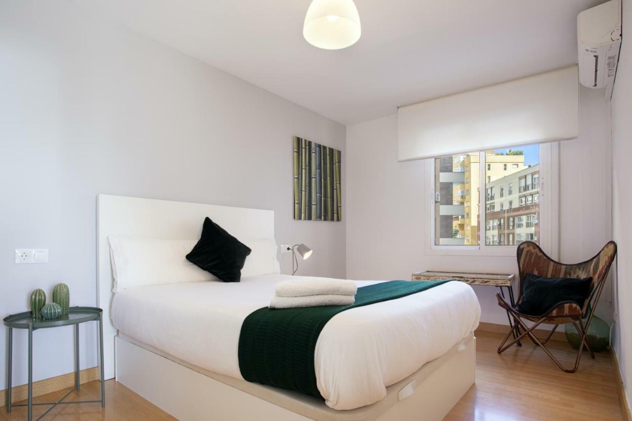 Malagueta Blue Appartement Málaga Buitenkant foto
